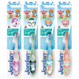 Jordan, children's toothbrush, Step by Step 3-5 years, soft, 1 piece