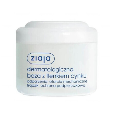 Ziaja, base dermatologique à l&#39;oxyde de zinc, 80 g