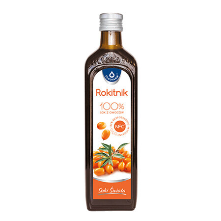 Succo di Corno selvatico 100% Naturale, Senza Additivi, 490 ml