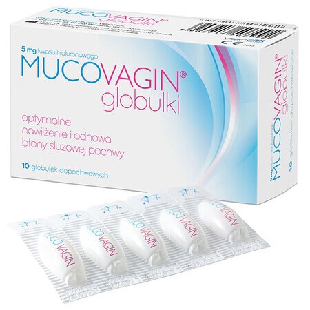 Mucovagin 5 mg, pessaires vaginaux, 10 pièces