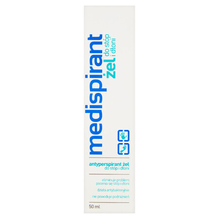 Medispirant, gel pentru picioare și mâini, 50 ml