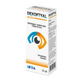 Dexoftyal MD, collyre hydratant et régénérant, 15 ml