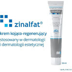 Dermoceutica Zinalfat, crème apaisante et régénérante, 50 ml