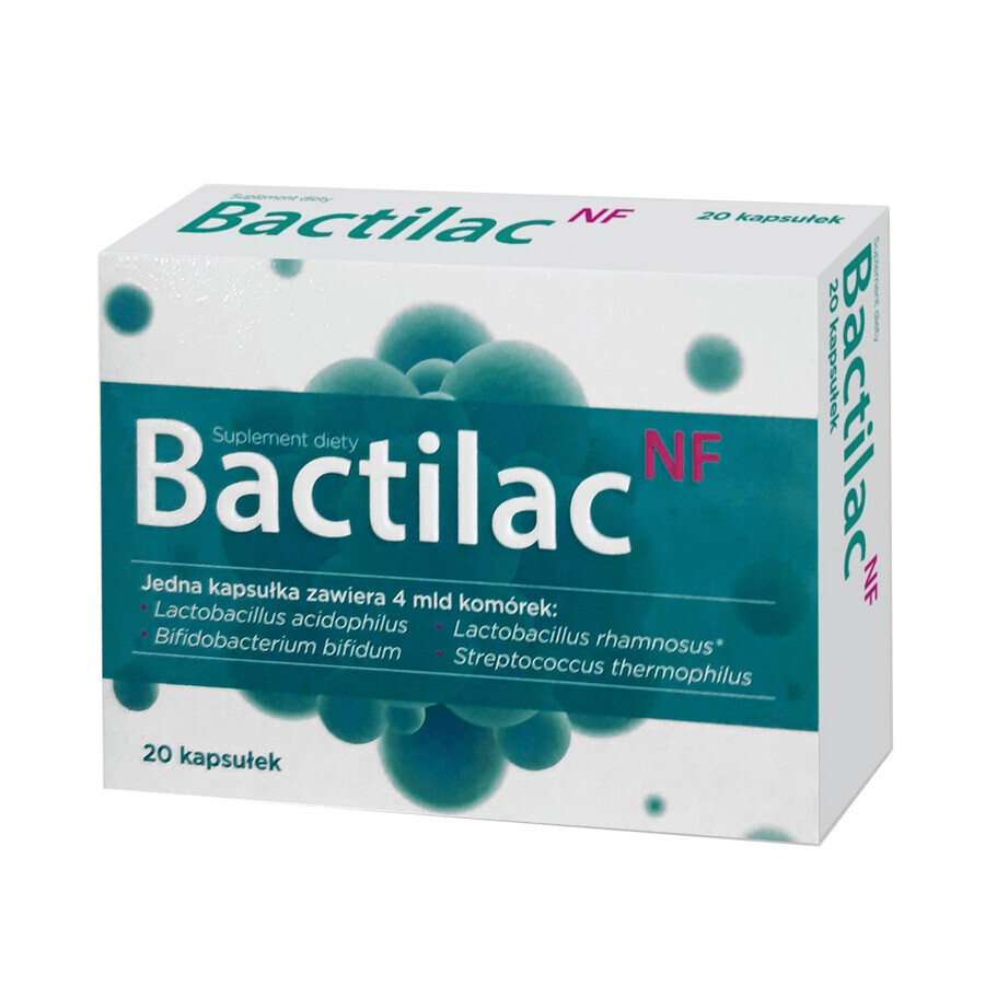 Bactilac NF, 20 gélules