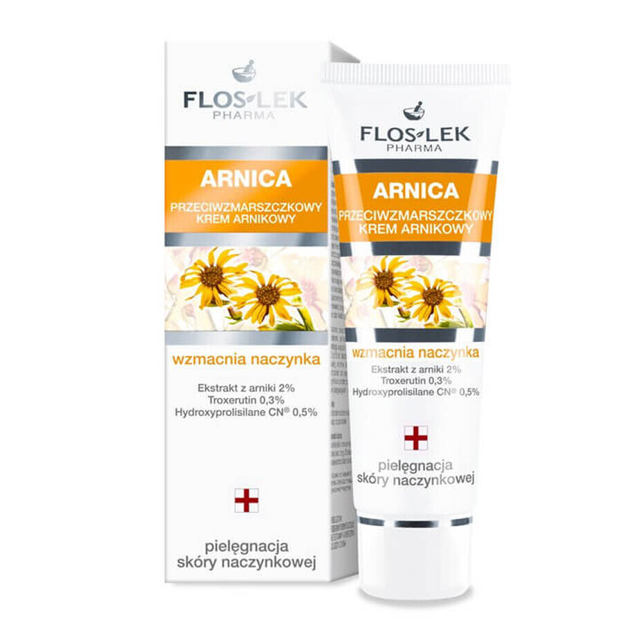 Flos-Lek Arnica, crème anti-rides à l&#39;arnica, 50 ml