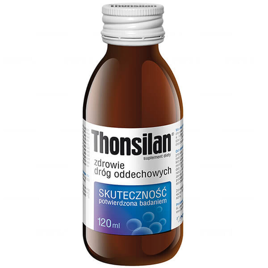 Thonsilan Kinder-Sirup 120 ml für Kinder ab 4 Jahren - Husten und Halsbeschwerden sanft behandeln