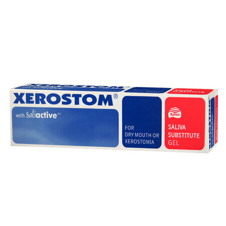 Xerostom Gel Saliva, substitut de salive, gel oral, 25 ml