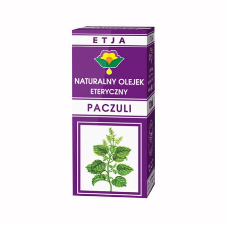 Etja, ulei esențial natural de patchouli, 10 ml