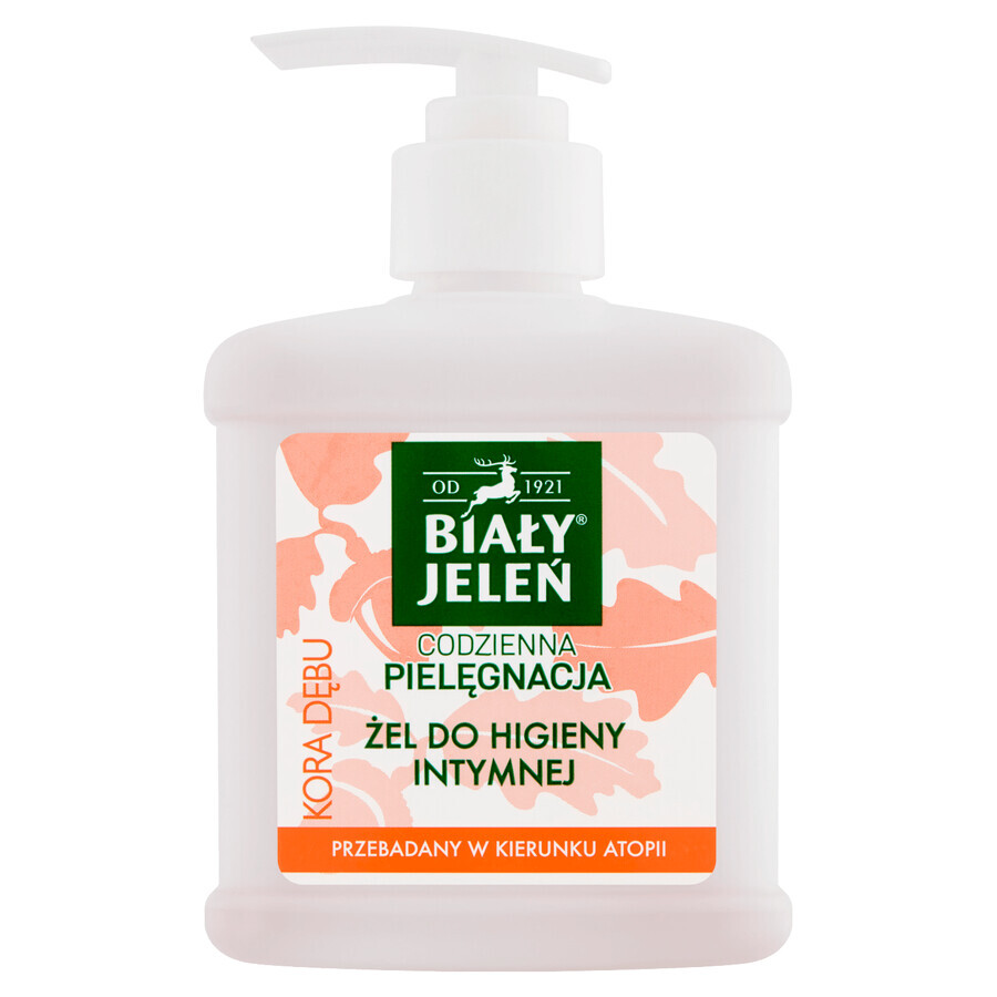 Biały Jeleń Gel d&#39;hygiène intime hypoallergénique à l&#39;écorce de chêne, 500 ml