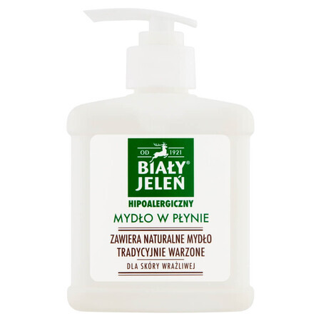 Biały Jeleń Hypoallergénique, savon liquide pour tous types de peau, 500 ml