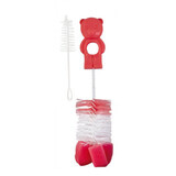 Canpol, bottle brush with sponge, 1 pc.