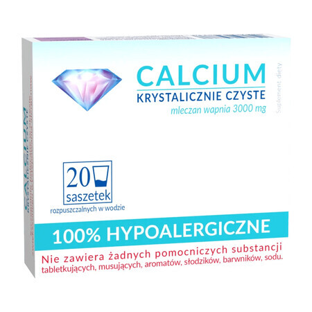 Calcium Crystal Clear, 20 sachets