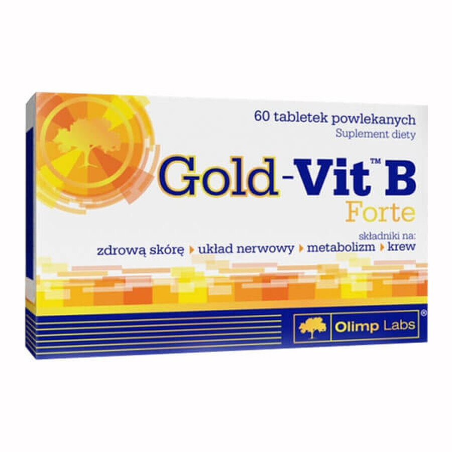 Olimp Gold-Vit B Forte, 60 comprimés enrobés