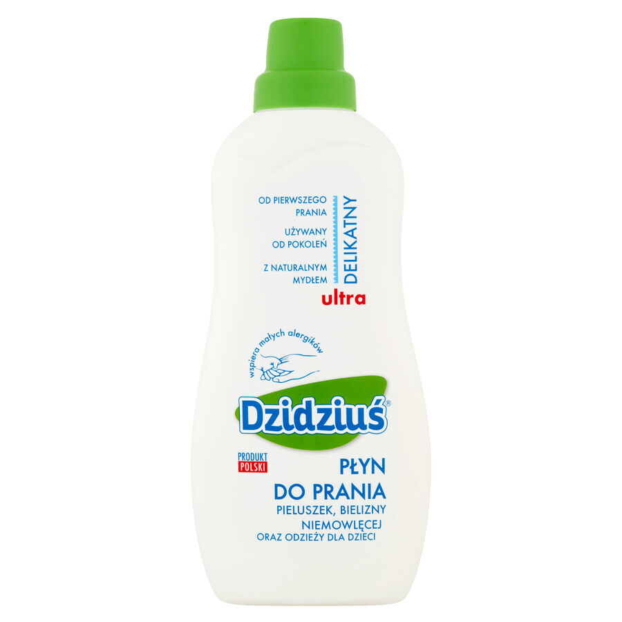 Dzidziuś, liquide vaisselle, pour bébés et enfants, ultra-doux, 750 ml