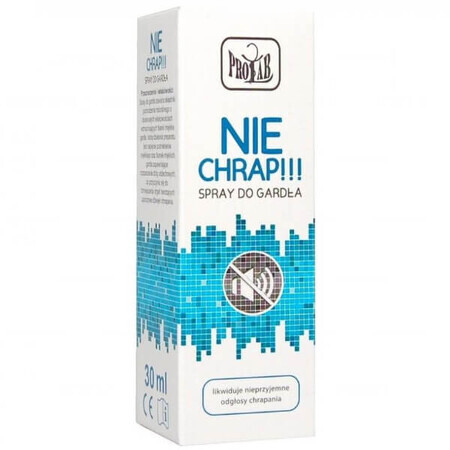 Nie Srap!!!, spray pour la gorge, 30 ml