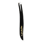 Donegal, Eastern Promises Black Cosmetic Tweezers, Angled, 1pc