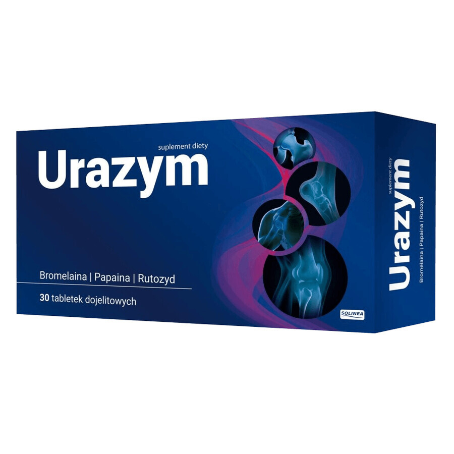 Urazym, 30 Tabletten. Zink Enzym Komplex für den Magen-Darm-Trakt. Verdauungsförderndes Nahrungsergänzungsmittel. - Hochwertig  amp; Effektiv.