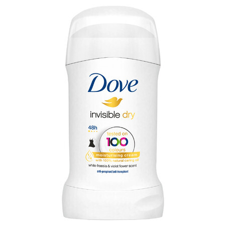 Dove Invisible Dry, bâton anti-transpirant, 40 ml