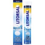 Zdrovit Litorsal, 24 comprimés effervescents + Magnésium avec Vitamine B6, 24 comprimés effervescents