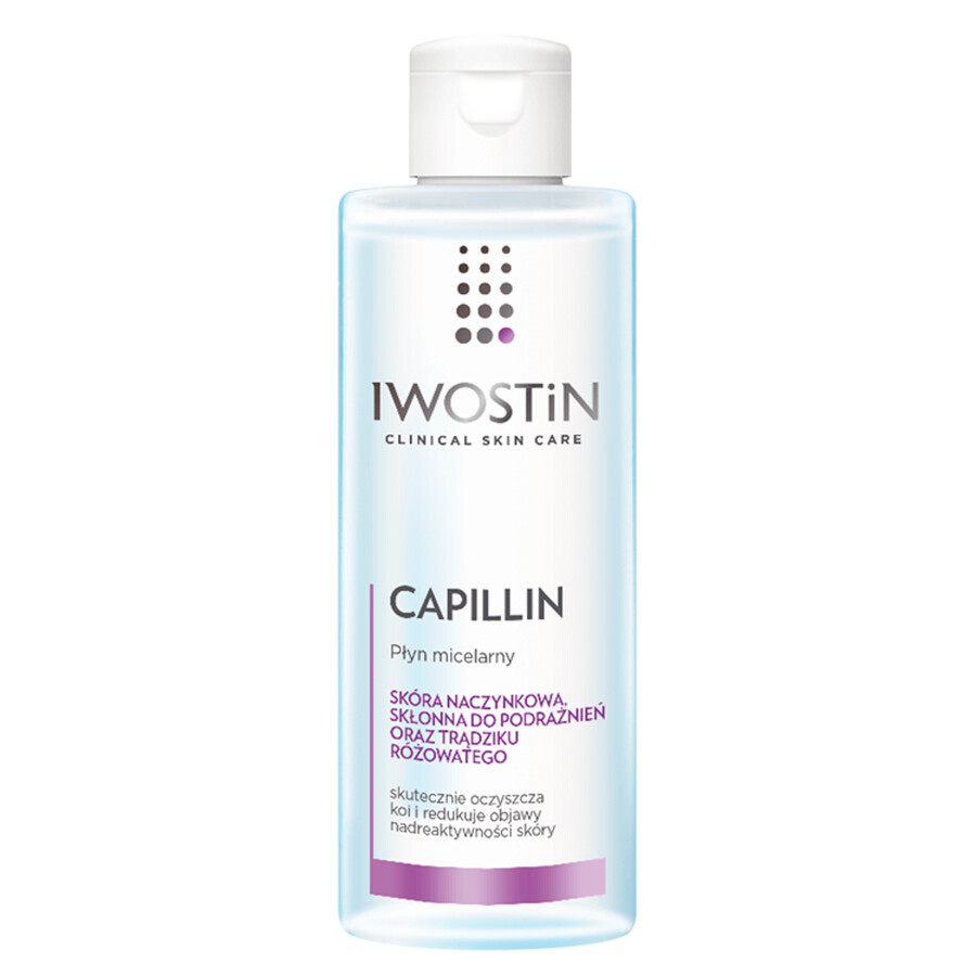 Iwostin Capillin, loción micelar, 215 ml