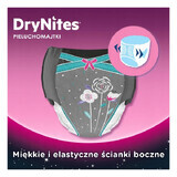 Huggies DryNites, culottes de nuit pour filles, 8-15 ans, 27-57 kg, 9 pièces