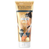 Eveline Cosmetics Slim Extreme 4D, sérum modelant doré raffermissant, 250 ml