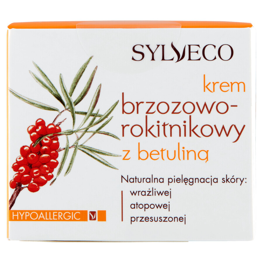 Crème Sylveco, bouleau et argousier à la bétuline, 50 ml