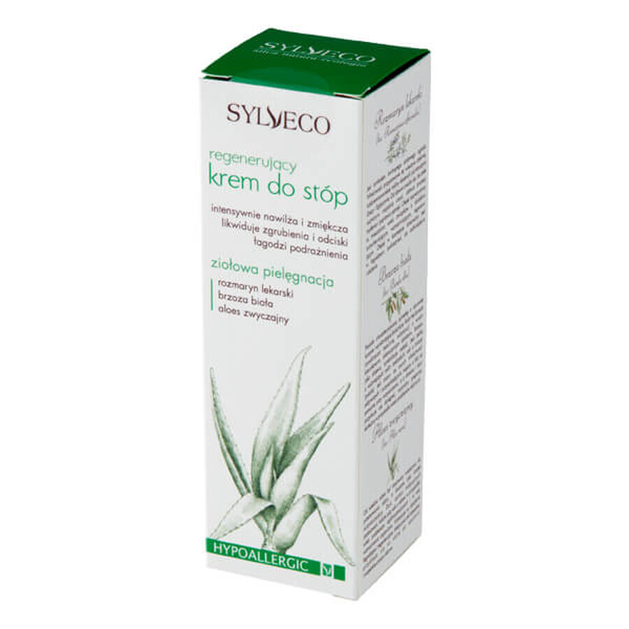 Sylveco, crème régénérante pour les pieds, 75 ml