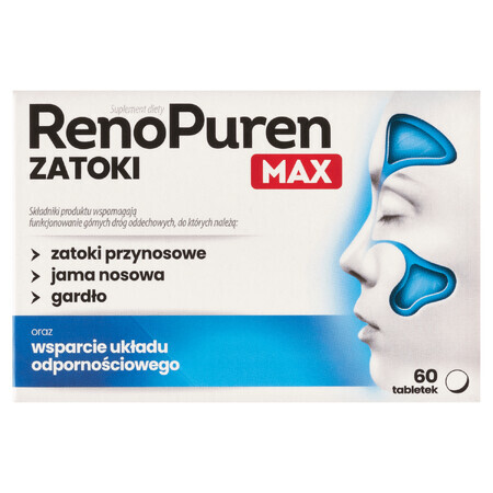 RenoPuren Sinus Max, 60 comprimés