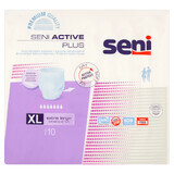 Seni Active Plus, chiloți absorbanți, Extra Large, 120-160 cm, 10 bucăți