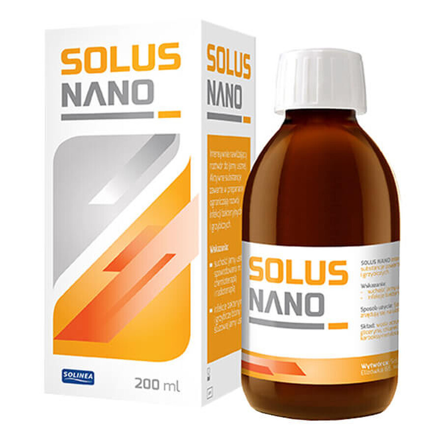 Solus Nano, soluție hidratantă orală, 200 ml