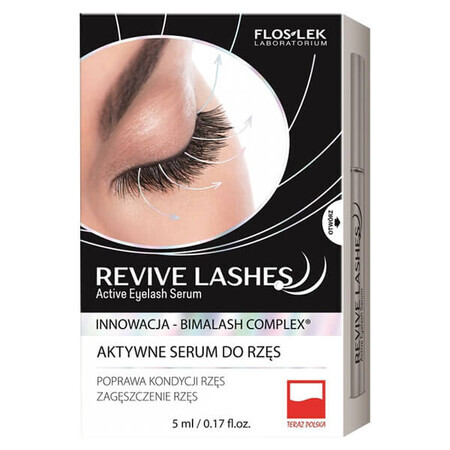 Flos-Lek Revive Lashes, sérum actif pour cils, 5 ml