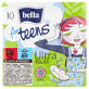 Bella for Teens, serviettes hygi&#233;niques avec ailes, Ultra Relax, 10 pi&#232;ces