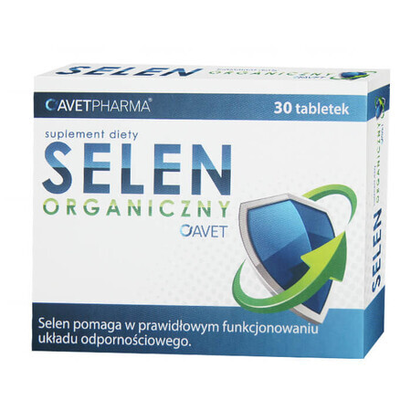 Seleniu organic, 30 comprimate