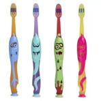 Elgydium Kids, brosse à dents pour enfants, Monster, 2-6 ans, 1 pièce