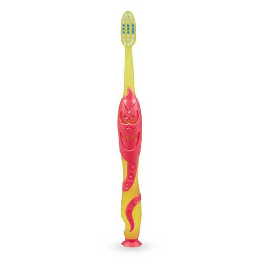 Elgydium Kids, brosse à dents pour enfants, Monster, 2-6 ans, 1 pièce