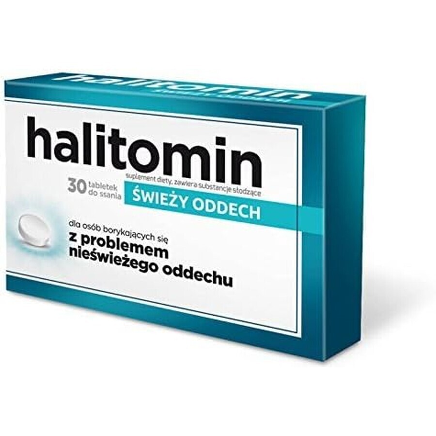 Halitomine, 30 pastilles