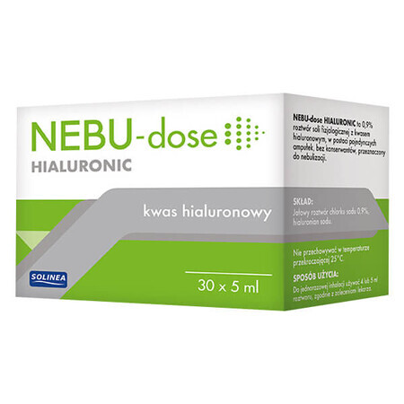 Acido Ialuronico per Inalazione - Nebu-Dose, 30 fiale x 5 ml