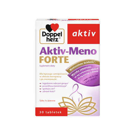 Doppelherz aktiv Aktiv-Meno Forte, 30 comprimés