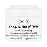 Ziaja Goat Milk, masque capillaire revitalisant intensif à la kératine, 200 ml