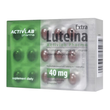 Activlab Pharma Lutéine Extra, 30 gélules