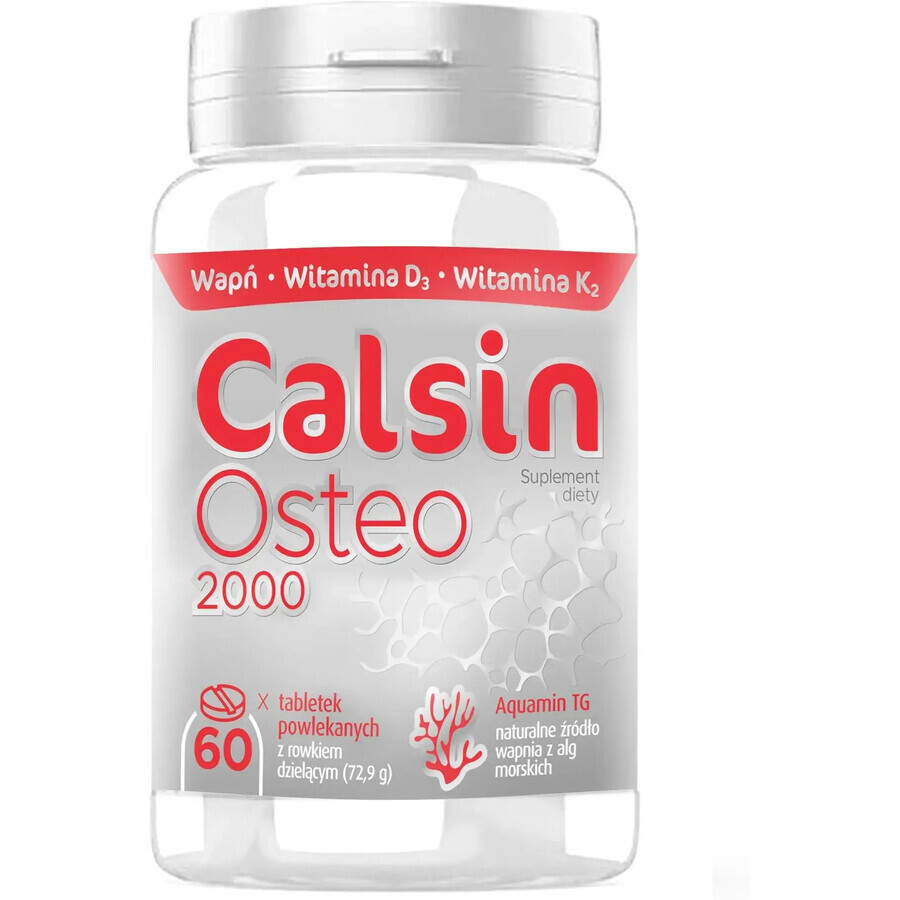 Calsin Osteo 2000, 60 comprimés enrobés