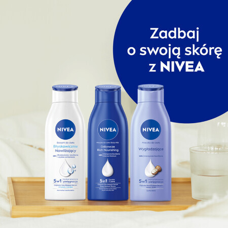 Nivea, lait corporel, nourrissant, peaux sèches et très sèches, 400 ml