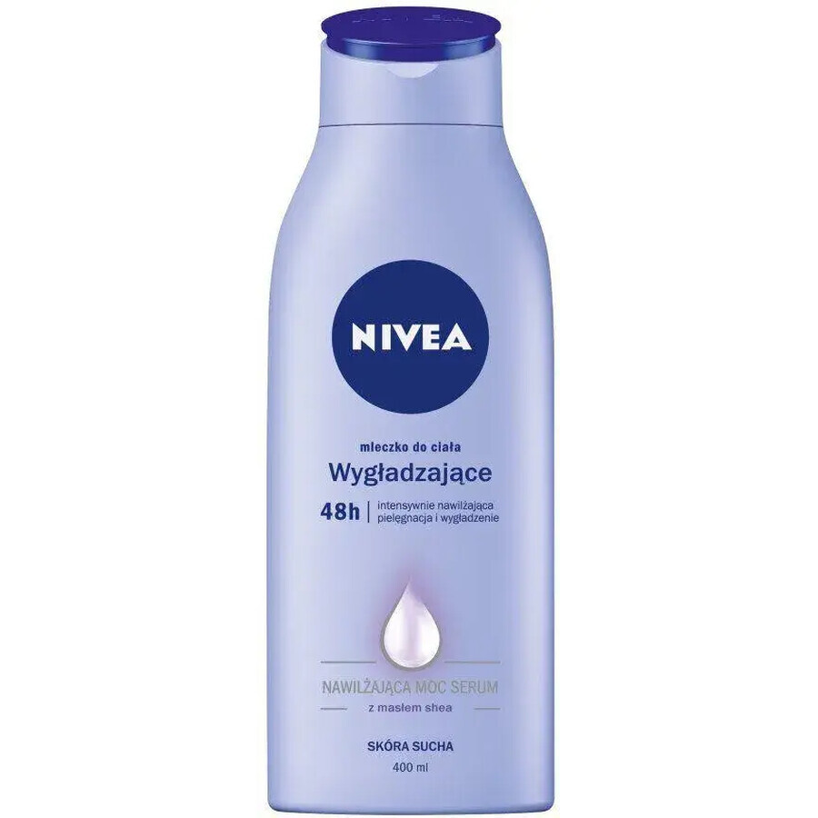 Nivea, lait corporel, lissant, peau sèche, 400 ml