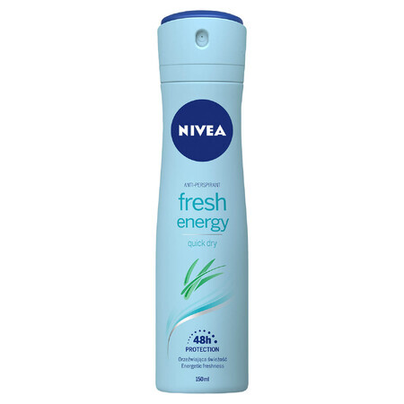 Nivea, spray anti-transpirant, Energy Fresh, 150 ml