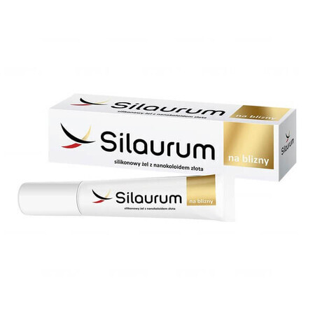 Silaurum pour cicatrices, gel de silicone pour cicatrices avec nanocolloïde d&#39;or, 15 ml