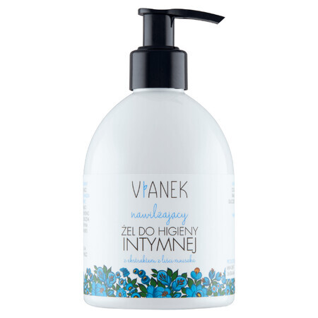 Vianek, gel hydratant pour l&#39;hygiène intime à l&#39;extrait de feuille de pissenlit, 300 ml