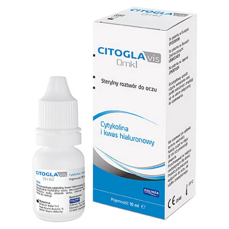 Citogla Vis Omk1, solution oculaire stérile, 10 ml