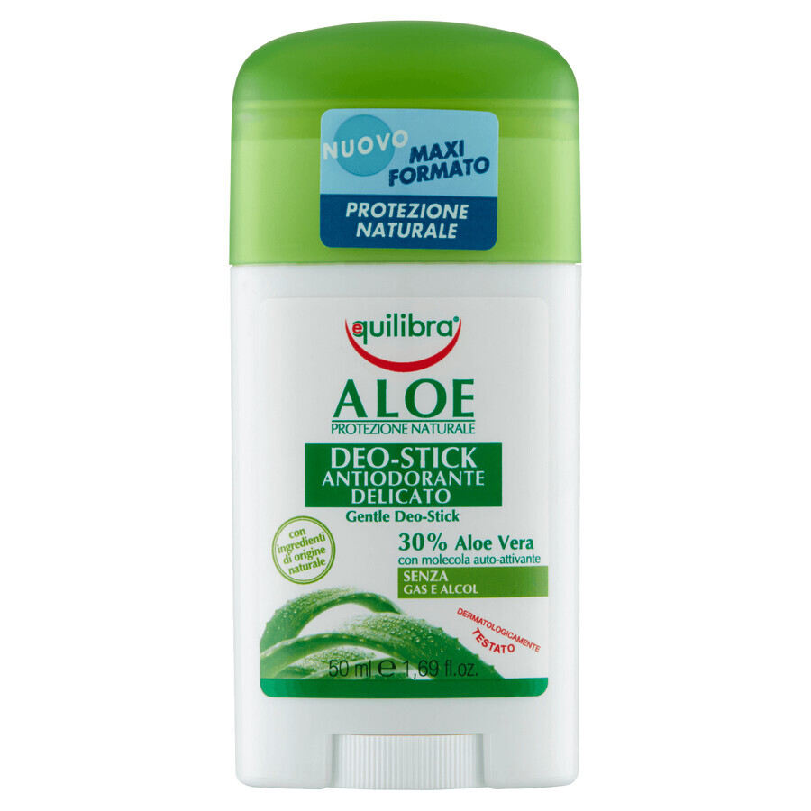 Equilibra Aloe, stick déodorant à l&#39;aloès, 50 ml