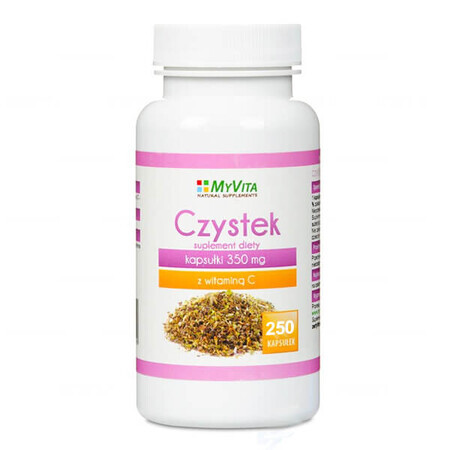 MyVita Ciste avec Vitamine C, 250 gélules